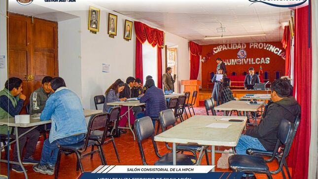Municipalidad de Chumbivilcas realiza ejercicio de simulación macrorregional multipeligro 