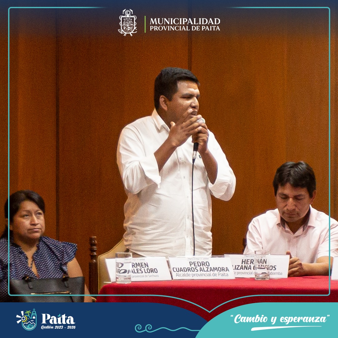 Alcalde formo grupo de trabajo con alcaldes de la región