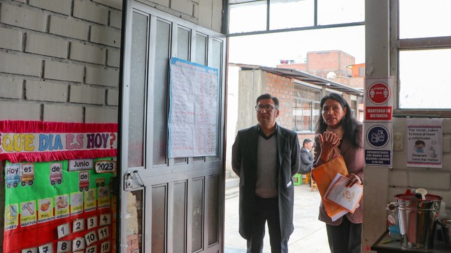Con el apoyo de la municipalidad de Huancayo 