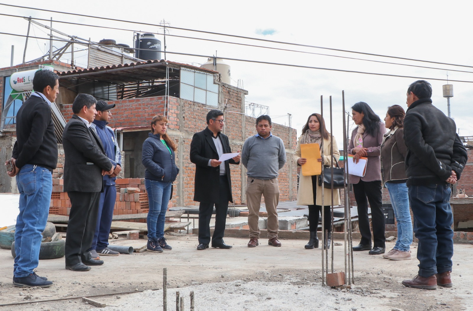 Con el apoyo de la municipalidad de Huancayo