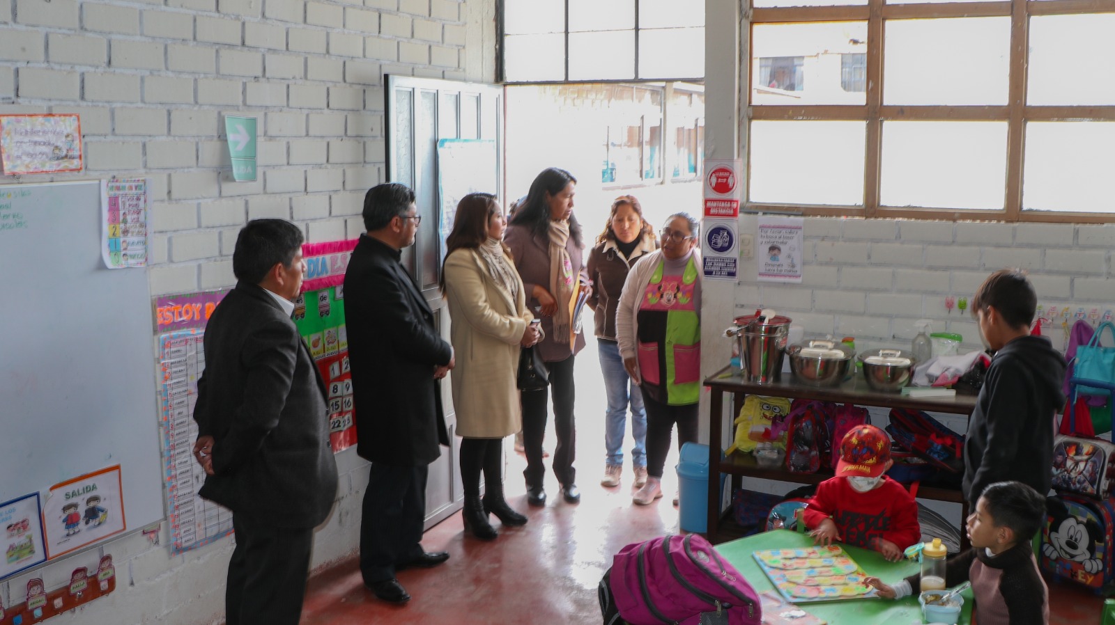 Con el apoyo de la municipalidad de Huancayo