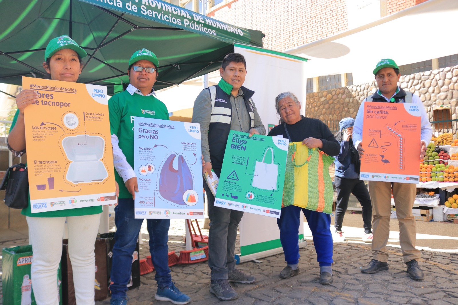 Sensibilizan para evitar
el uso de bolsas de plástico