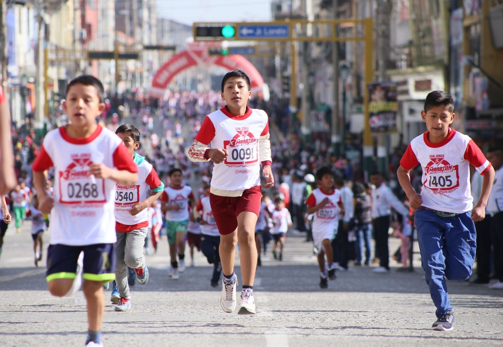 Este sábado más de 13 mil
niños en la Maratón Junior