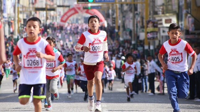 Este sábado más de 13 mil 
niños en la Maratón Junior
