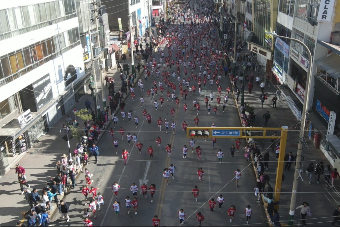 Maratón Junior San Jorge
fue un rotundo éxito