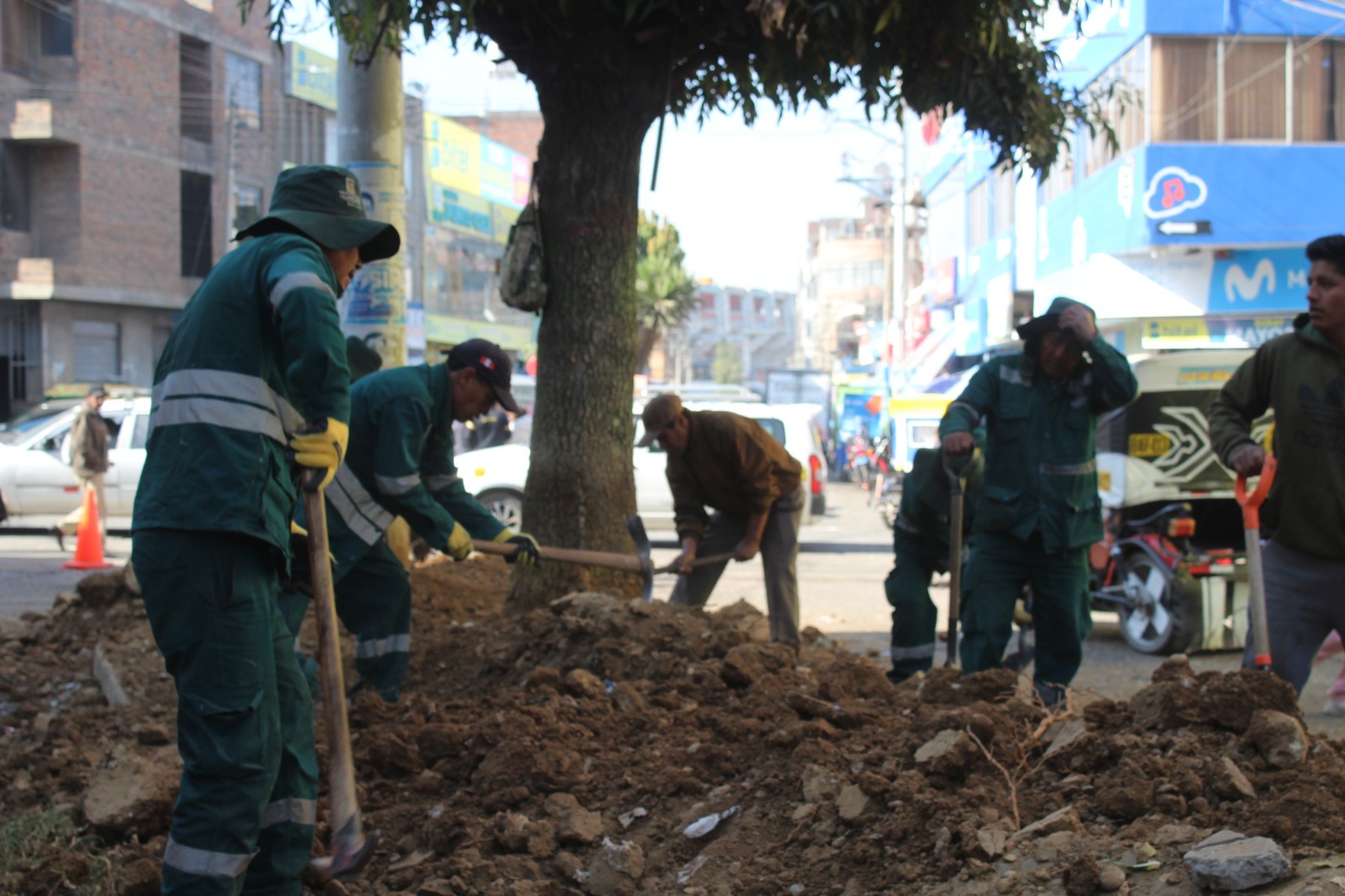 Son 15 espacios recuperados hasta el momento por la comuna huanca