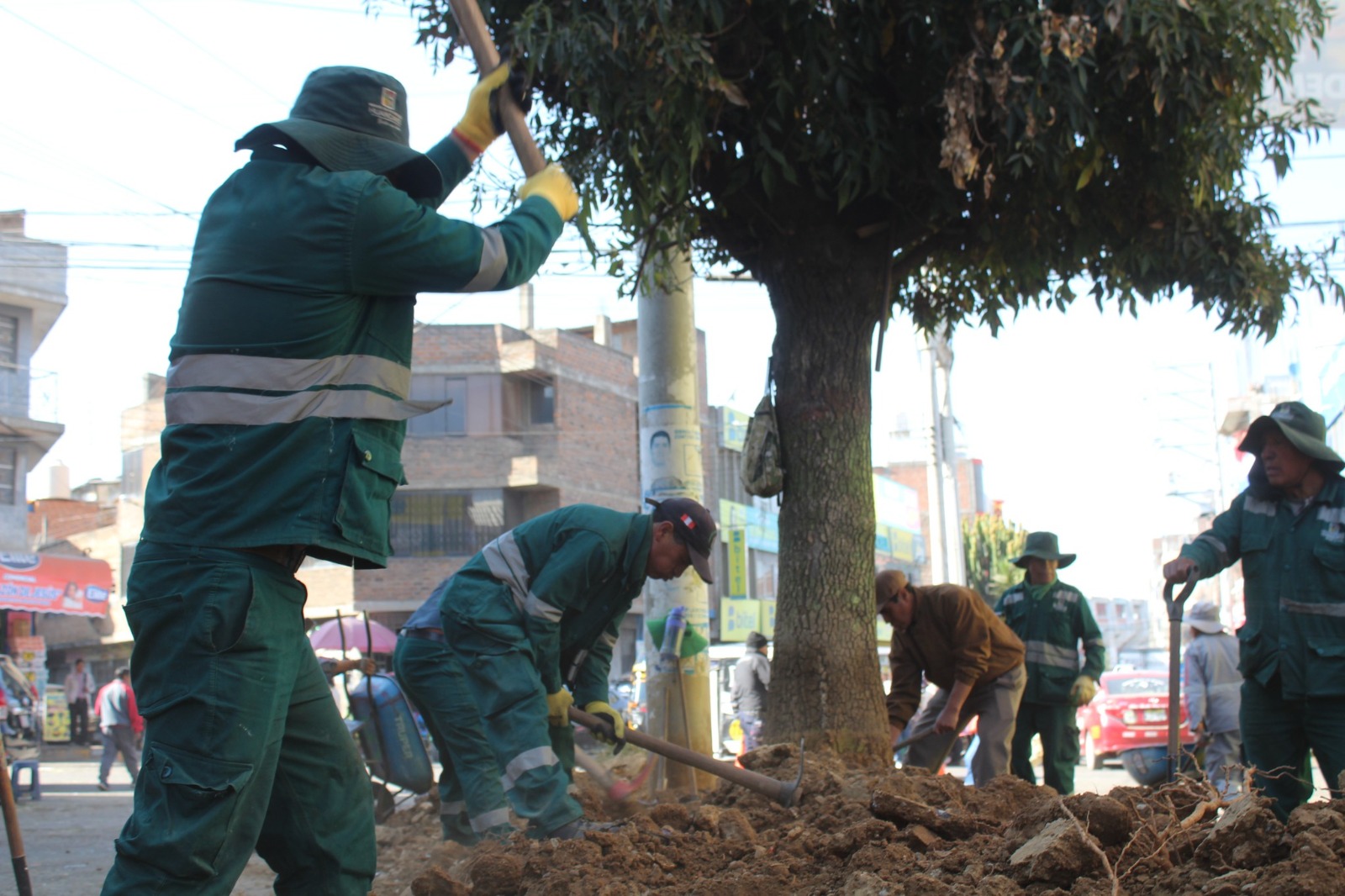 Son 15 espacios recuperados hasta el momento por la comuna huanca