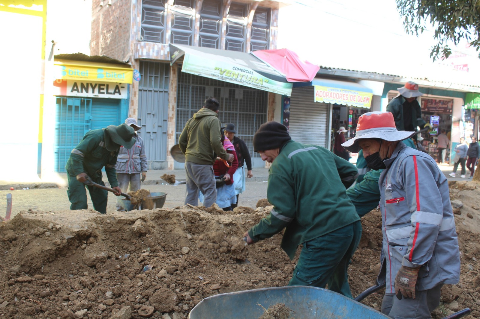 Son 15 espacios recuperados hasta el momento por la comuna huanca