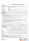 Vista preliminar de documento Formato de Perfil de Puesto - Técnico en Imagen de la Oficina de Comunicaciones e Imagen Institucional