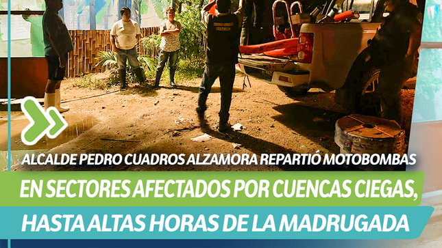 Sectores afectados por cuencas ciegas 
