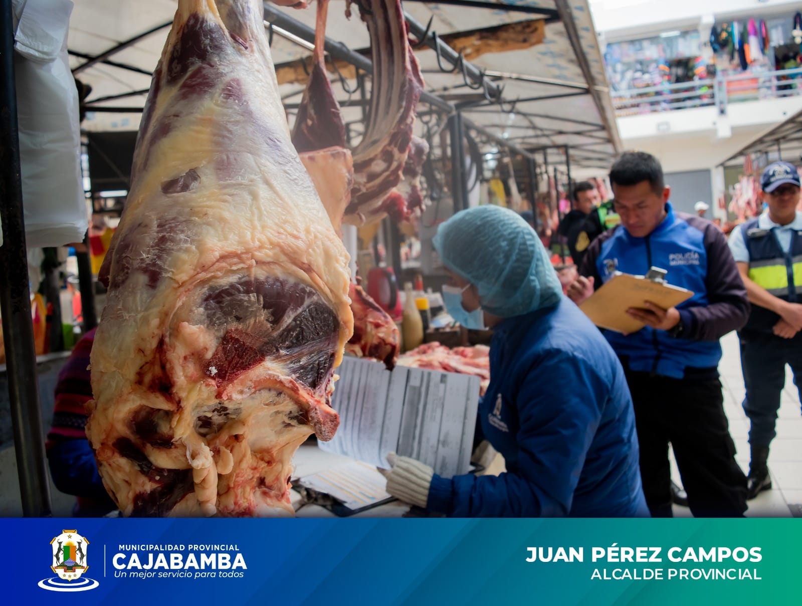 Operativo Preventivo en Expendio de Carnes Rojas