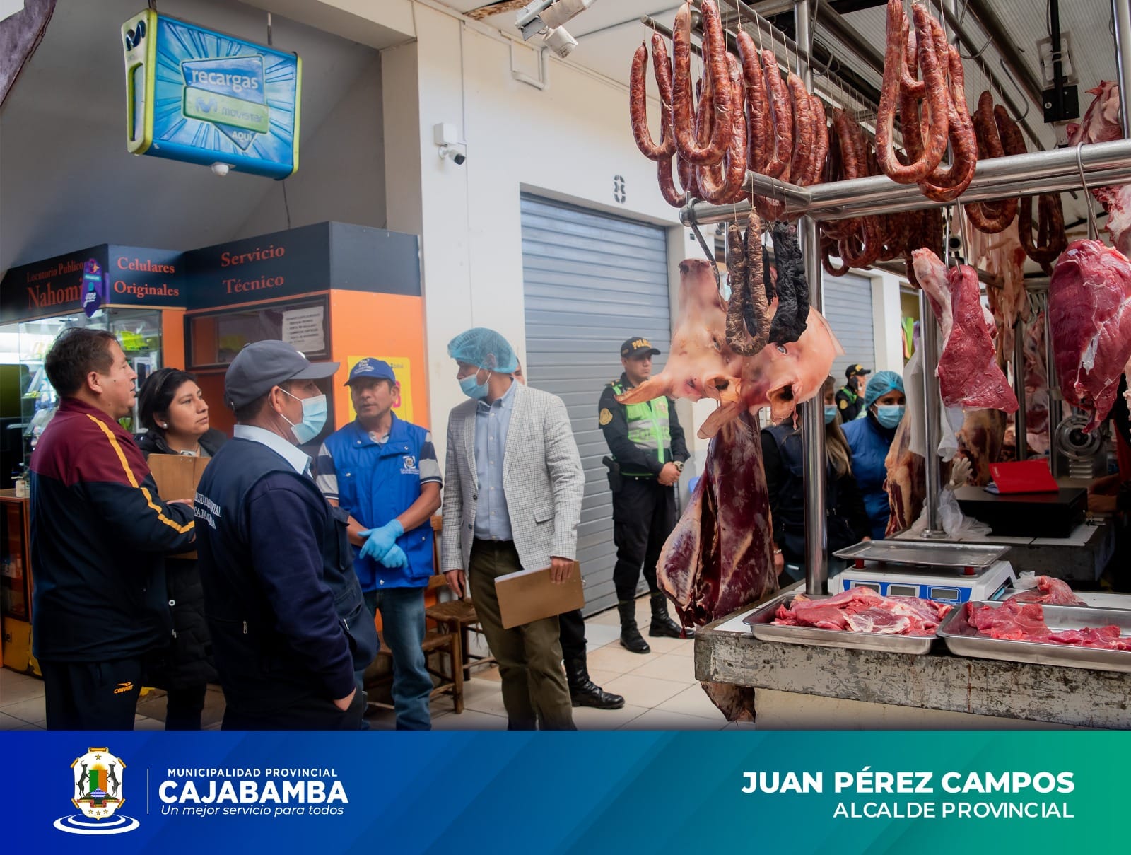 Operativo Preventivo en Expendio de Carnes Rojas