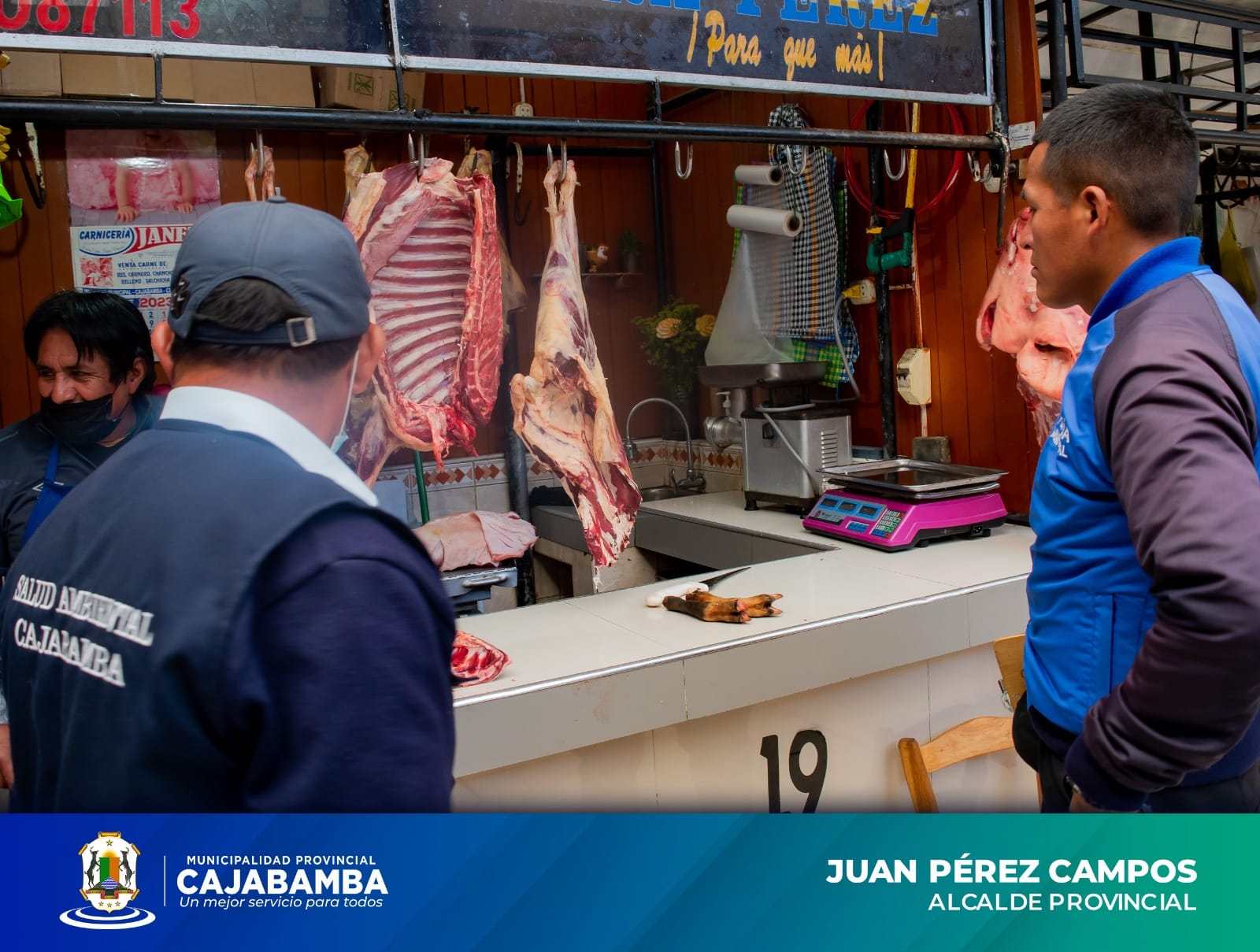 Operativo Preventivo en Expendio de Carnes Rojas