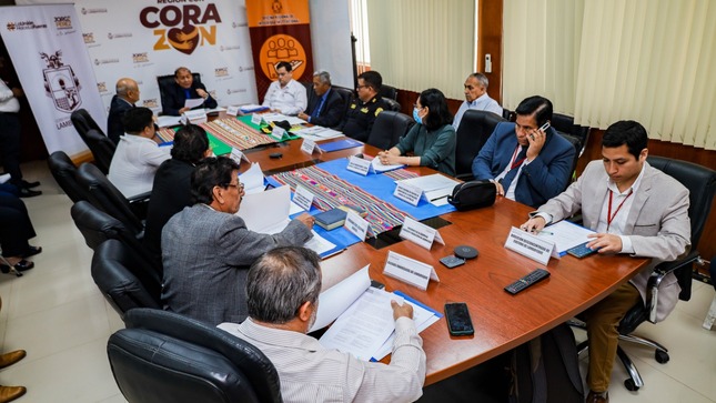 fotografia de reunión