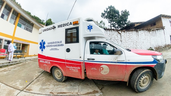 GORE pone operativas al 100% ambulancias de la Subregión de Salud Morropón - Huancabamba
