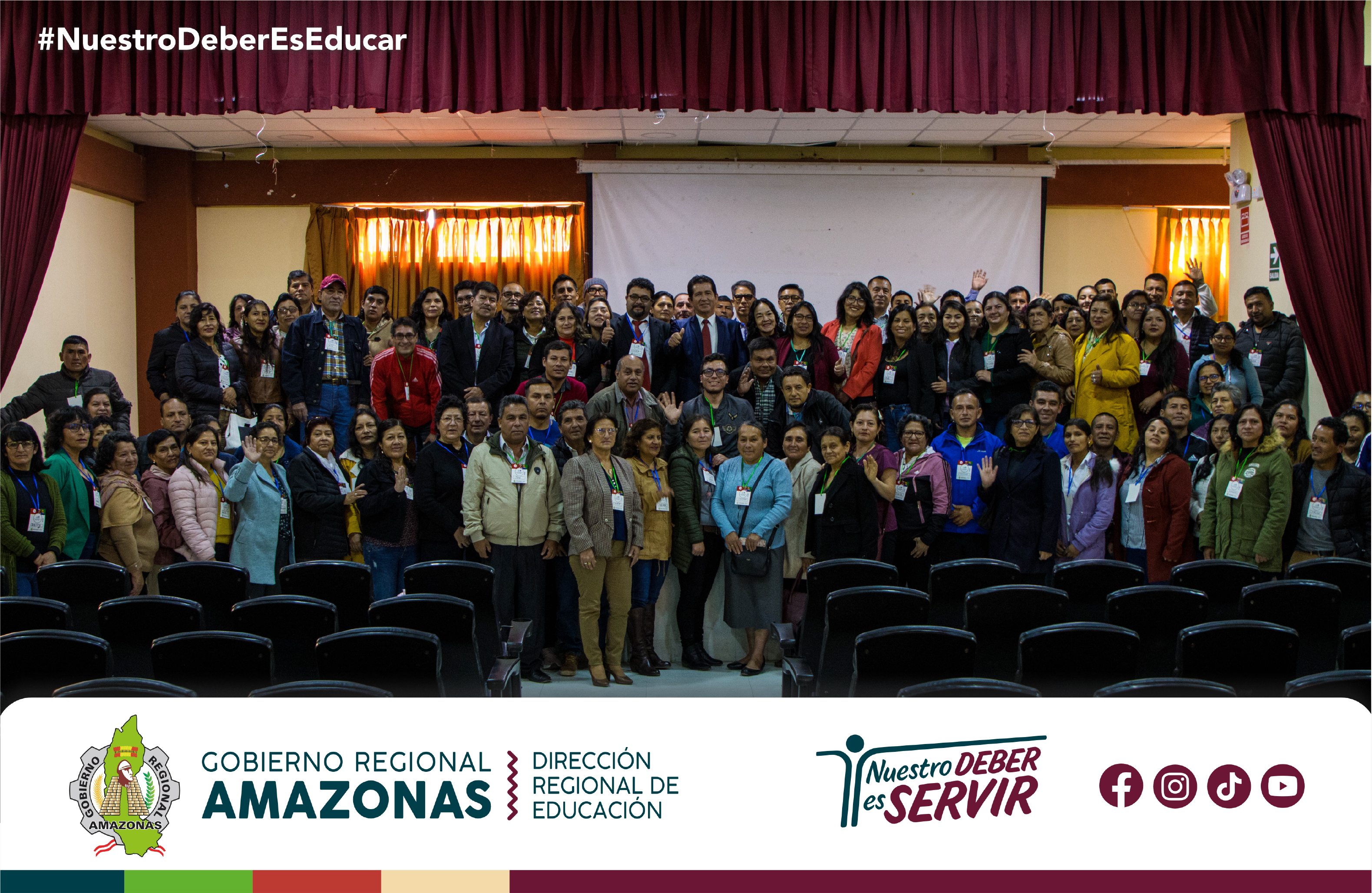docentes, directivos de UGEL y de DRE Amazonas