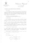 Vista preliminar de documento SE ACUERDA: APRUEBESE el Reglamento para las Audiencias Públicas Regionales de carácter consultivo; consta de cuatro (4) Títulos y veinticinco (25) Artículos, incluido tres (3) Disposiciones Transitorias y Complementarias, cuyo documento anexo forma parte de la presente Ordenanza.
