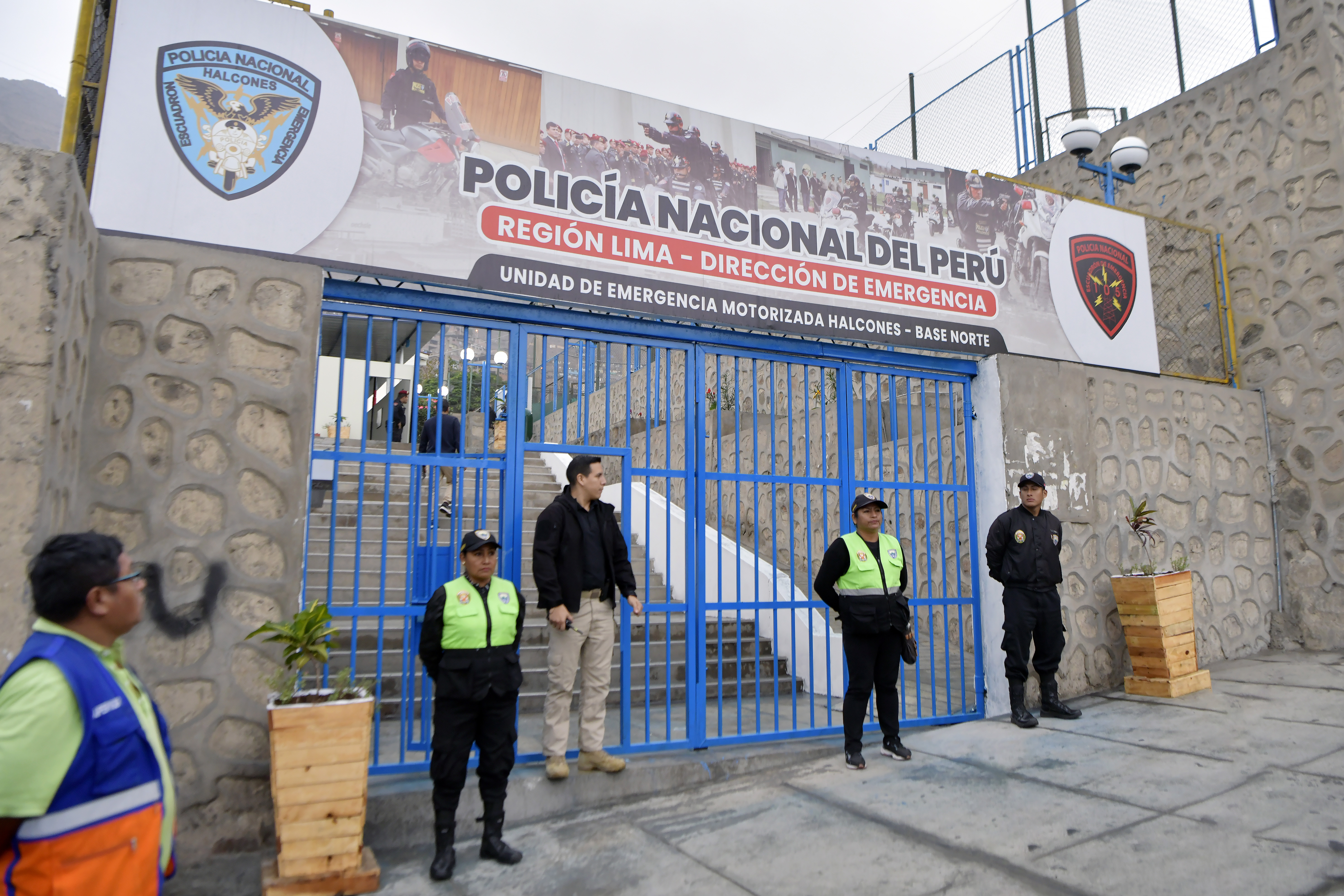 Inauguran nueva base policial motorizada de Los Halcones en el distrito de Independencia