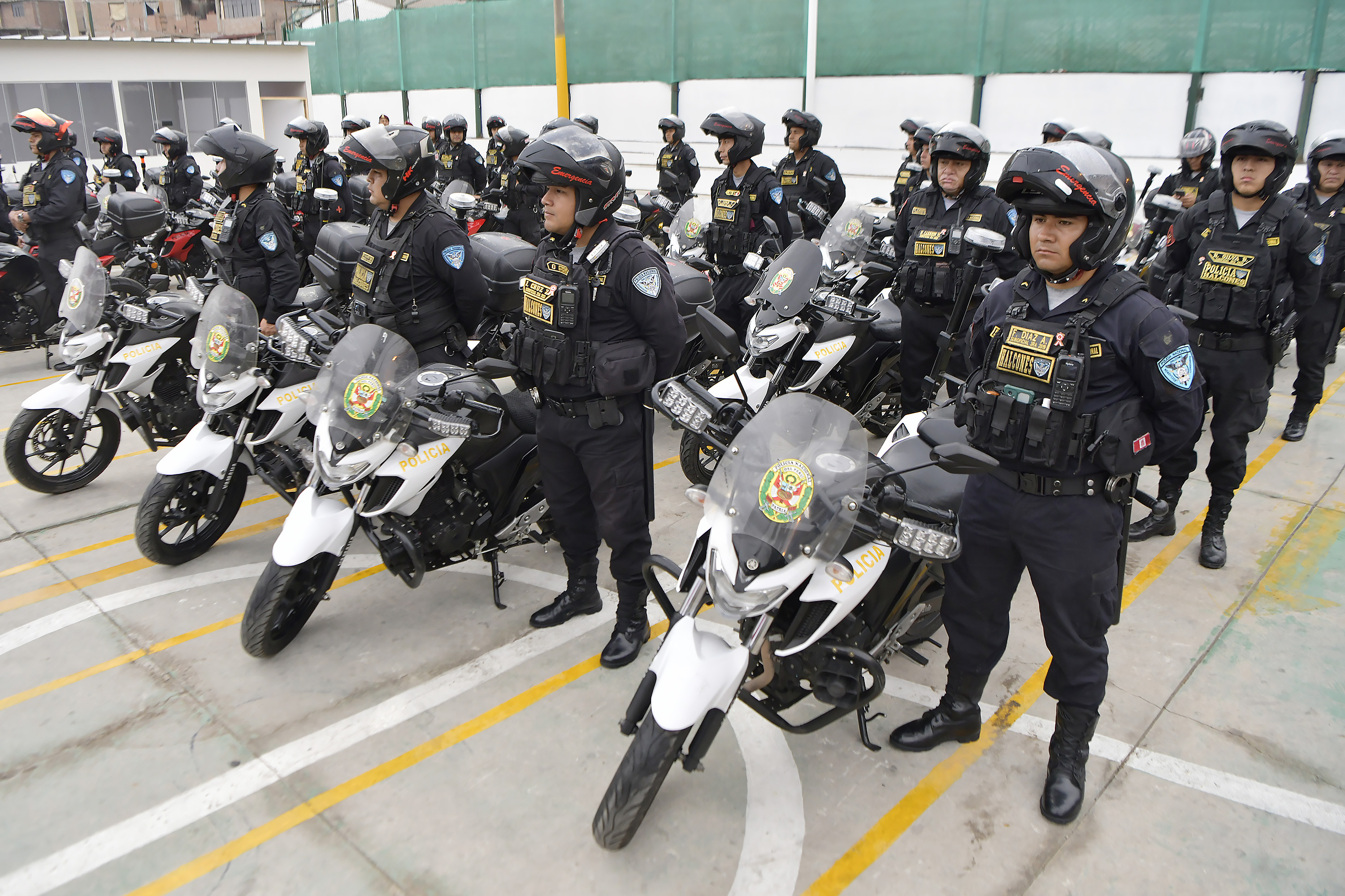 Inauguran nueva base policial motorizada de Los Halcones en el distrito de Independencia