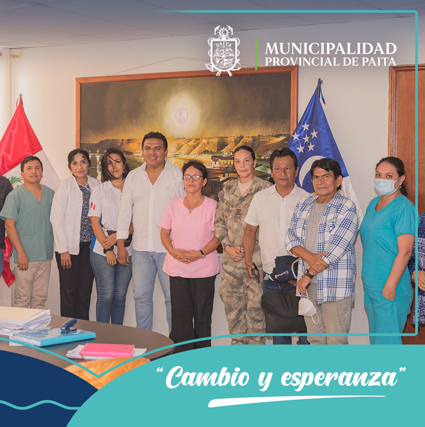 Mesa de trabajo con comité multisectorial