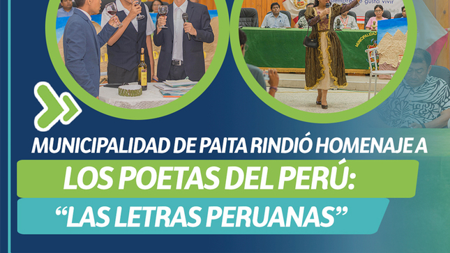 Rinden homenaje a los poetas del Peru