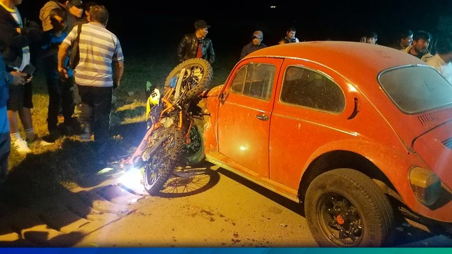 Serenazgo Brindó Apoyo en Accidente de Tránsito