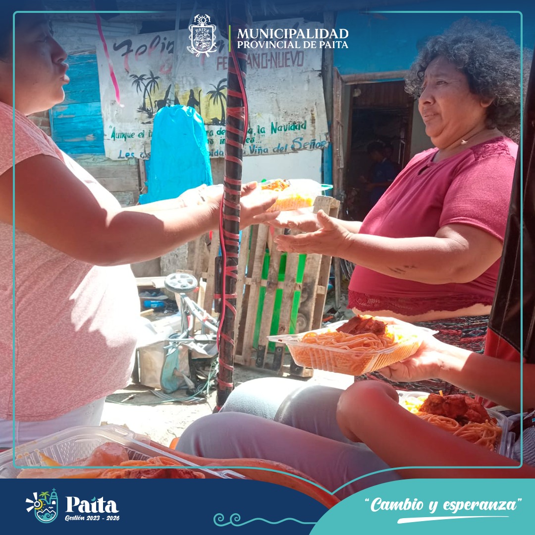Desayunos y almuerzo para damnificados por el incendio