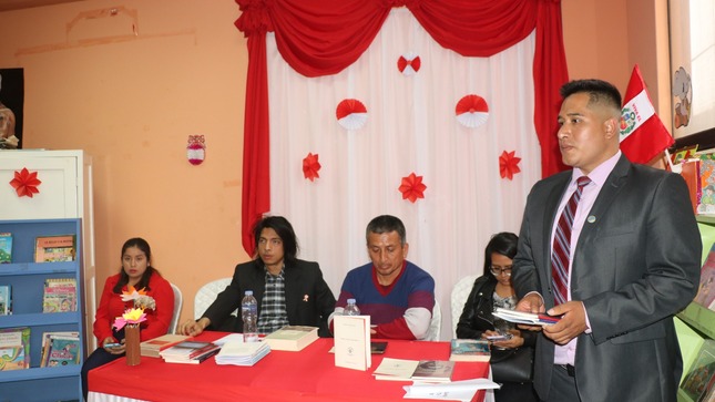 PONENCIA MAGISTRAL Y PRESENTACIÓN DE POEMARIOS EN EL MES PATRIO EN EL HISTÓRICO DISTRITO DE HUAURA 
