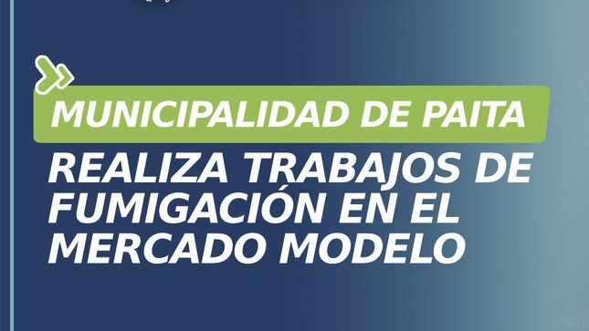 Fumigacion del Mercado Modelo 