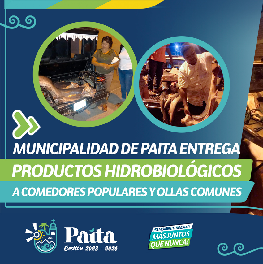 Entrega de productos hidrobiologicos