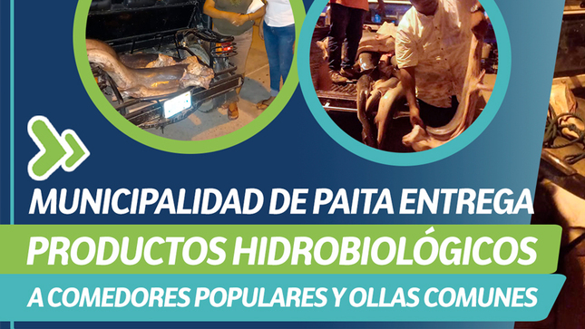 Entrega de productos hidrobiologicos