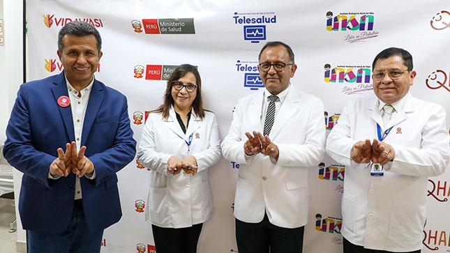 INSN de Breña implementa consultorio de Telemedicina de Avanzada para realizar teleinterconsultas con hospitales nacionales e internacionales