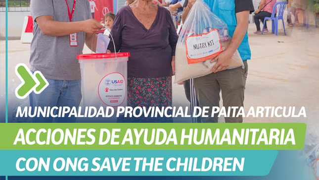 Ayuda Humanitaria con ONG Save The Children 