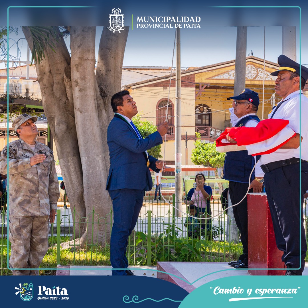 Municipalidad de Paita conmemoro el 491° Aniversario
