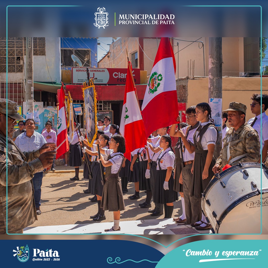 Municipalidad de Paita conmemoro el 491° Aniversario