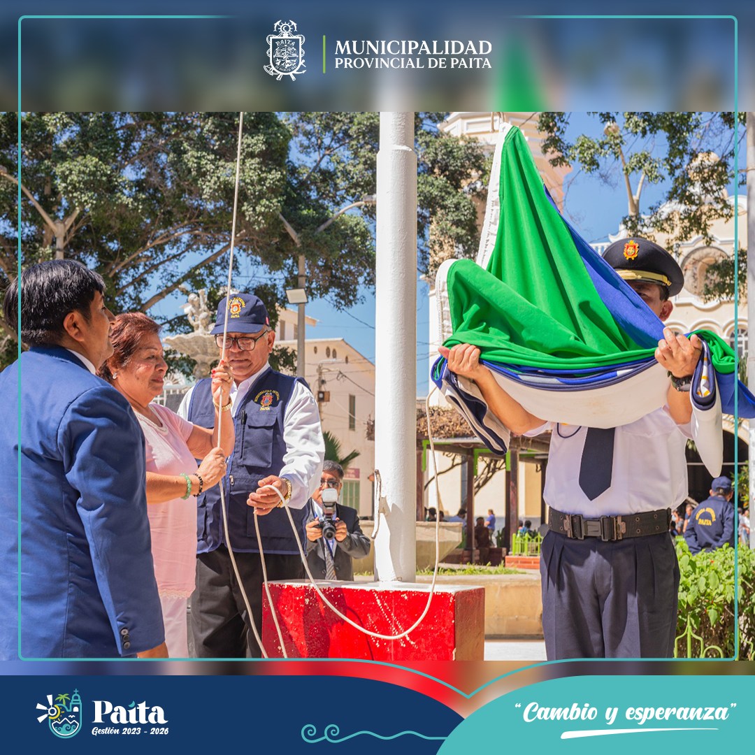 Municipalidad de Paita conmemoro el 491° Aniversario