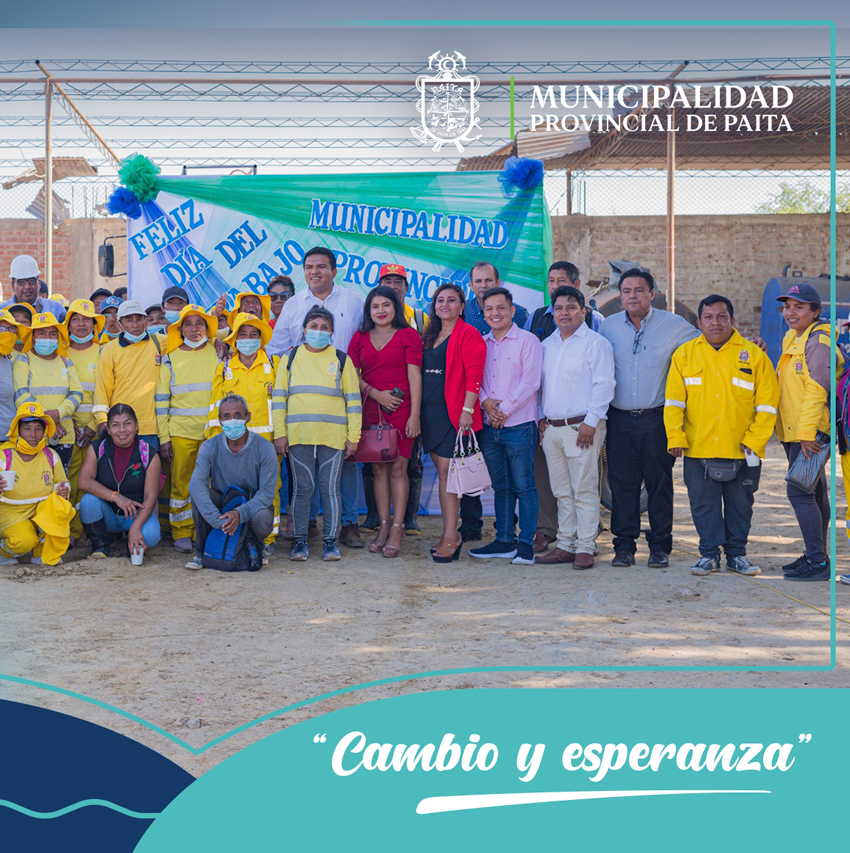 Municipalidad de Paita agasajo a sus colaboradores por el día del trabajador 