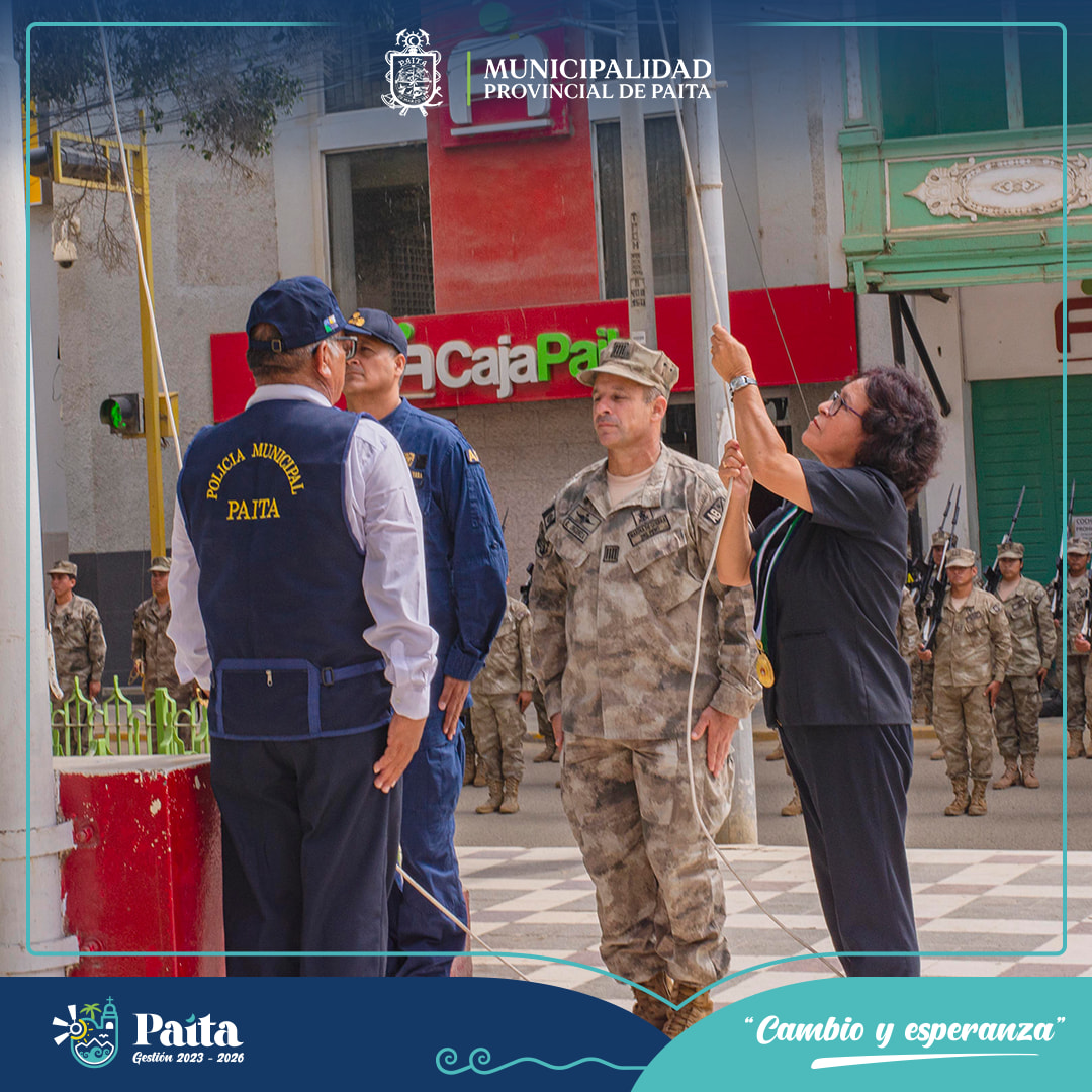 Marina de guerra entrega placa recordatoria a Municipalidad de Paita