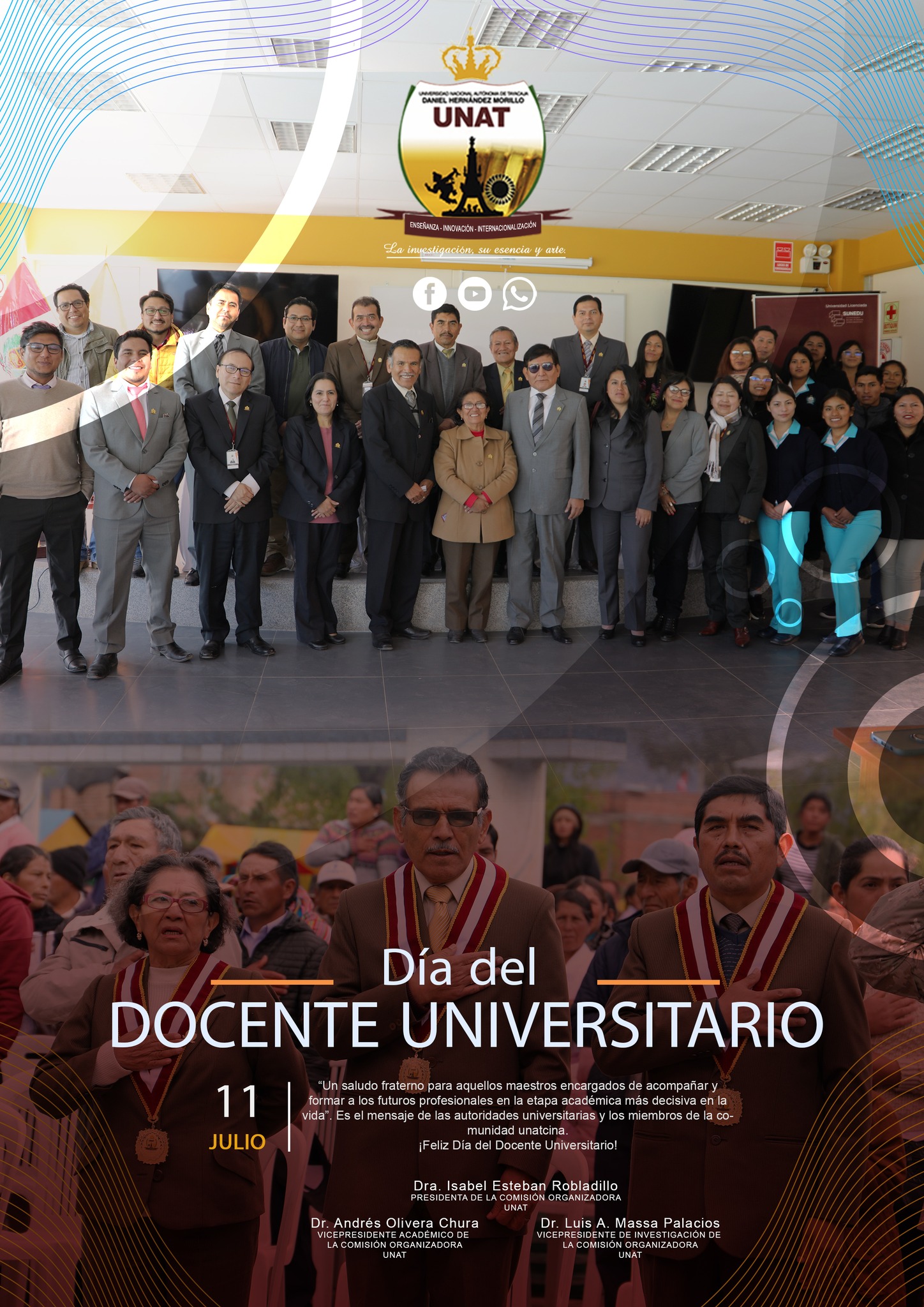 Imagen del día del docente Universitario