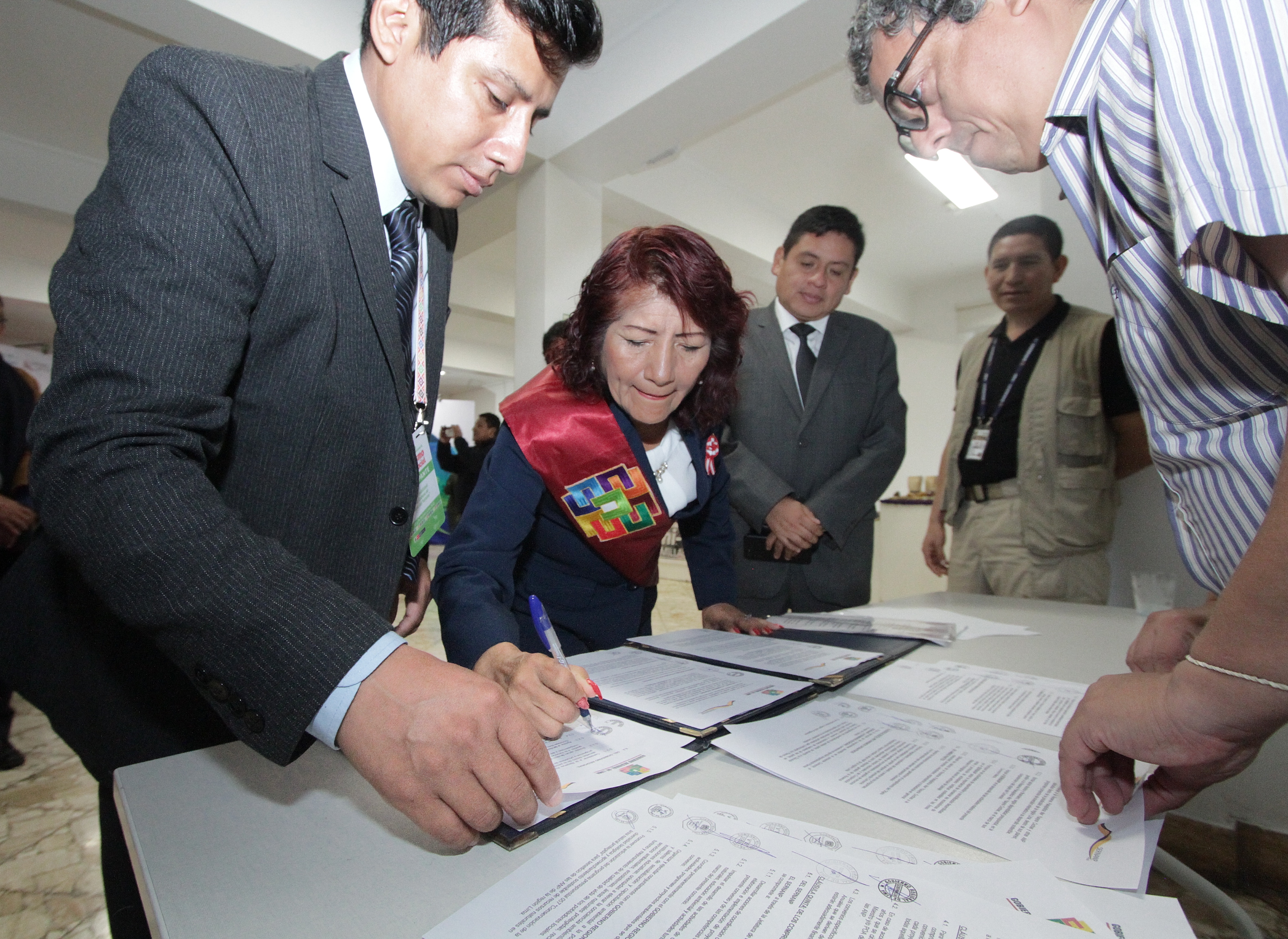 Gobernadora Rosa Vásquez participó del lanzamiento de la Feria Más Grande de la Reserva Nor Yauyos Cochas