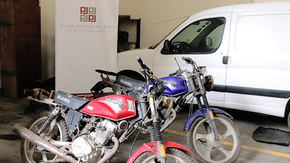 La Corte Superior de Justicia del Callao entregó en donación dos motocicletas lineales en desuso al Instituto de Educación Técnico Productiva “San José de Artesano” 