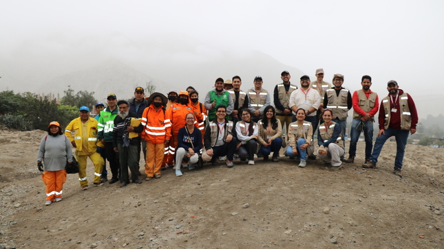 Ministerio de Cultura realizó jornada de limpieza del Sitio Arqueológico Villa Toledo en Cieneguilla