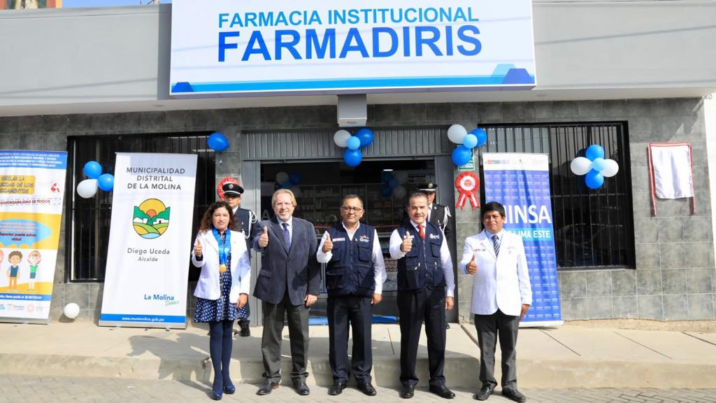 Minsa inaugura Farmadiris con precios accesibles en La Molina