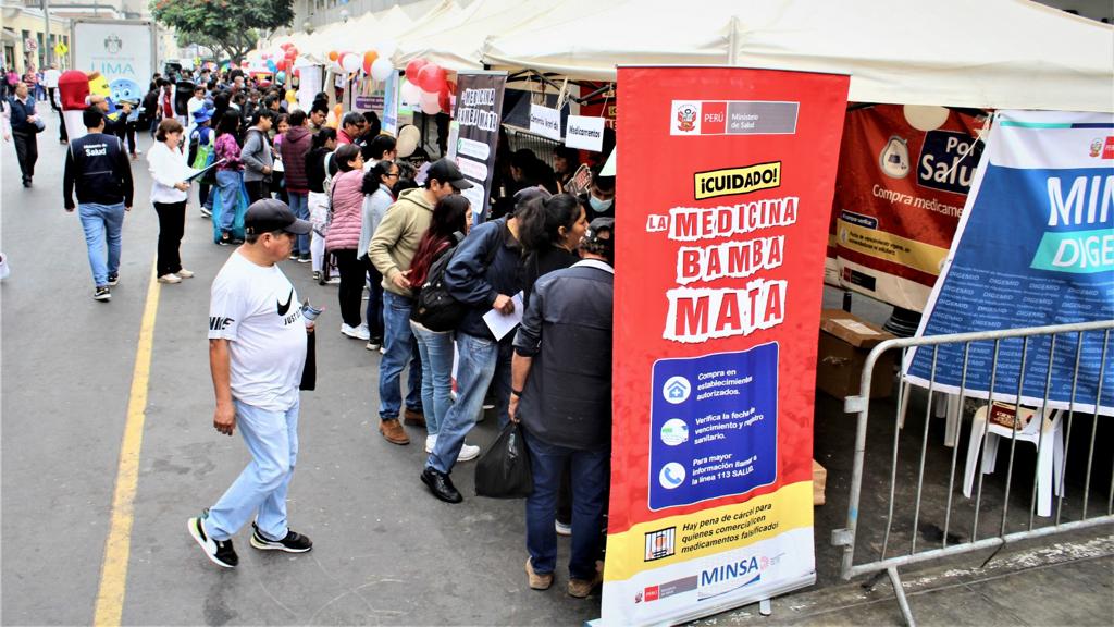 Consumir medicamentos de procedencia ilegal es peligroso para la salud y vida de las personas 