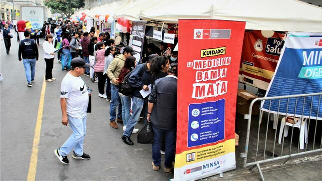 Consumir medicamentos de procedencia ilegal es peligroso para la salud y vida de las personas 
