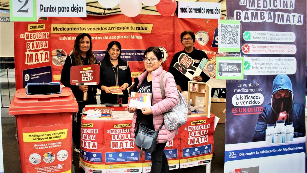 Consumir medicamentos de procedencia ilegal es peligroso para la salud y vida de las personas 
