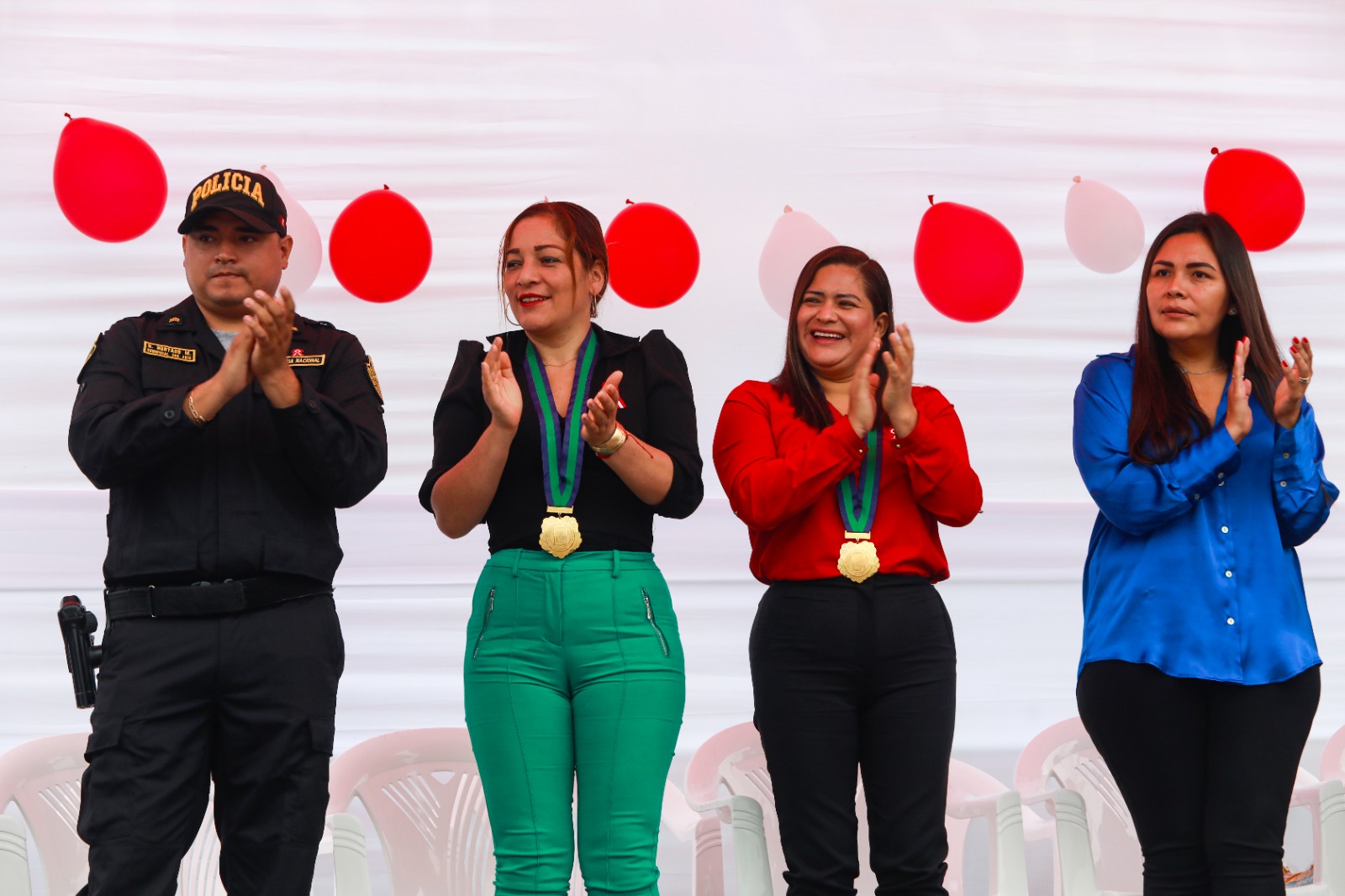 La actividad fue presidida por la regidora Rosario Neyra y contó con la presencia de las regidora Katherine Navarro y Deisi Díaz