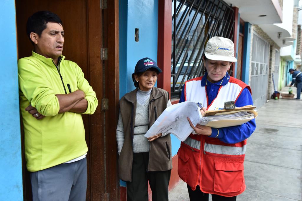 Entre el 14 y el 27 de julio se visitarán 1,117 lotes urbanos de diversos centros poblados y asentamientos humanos
