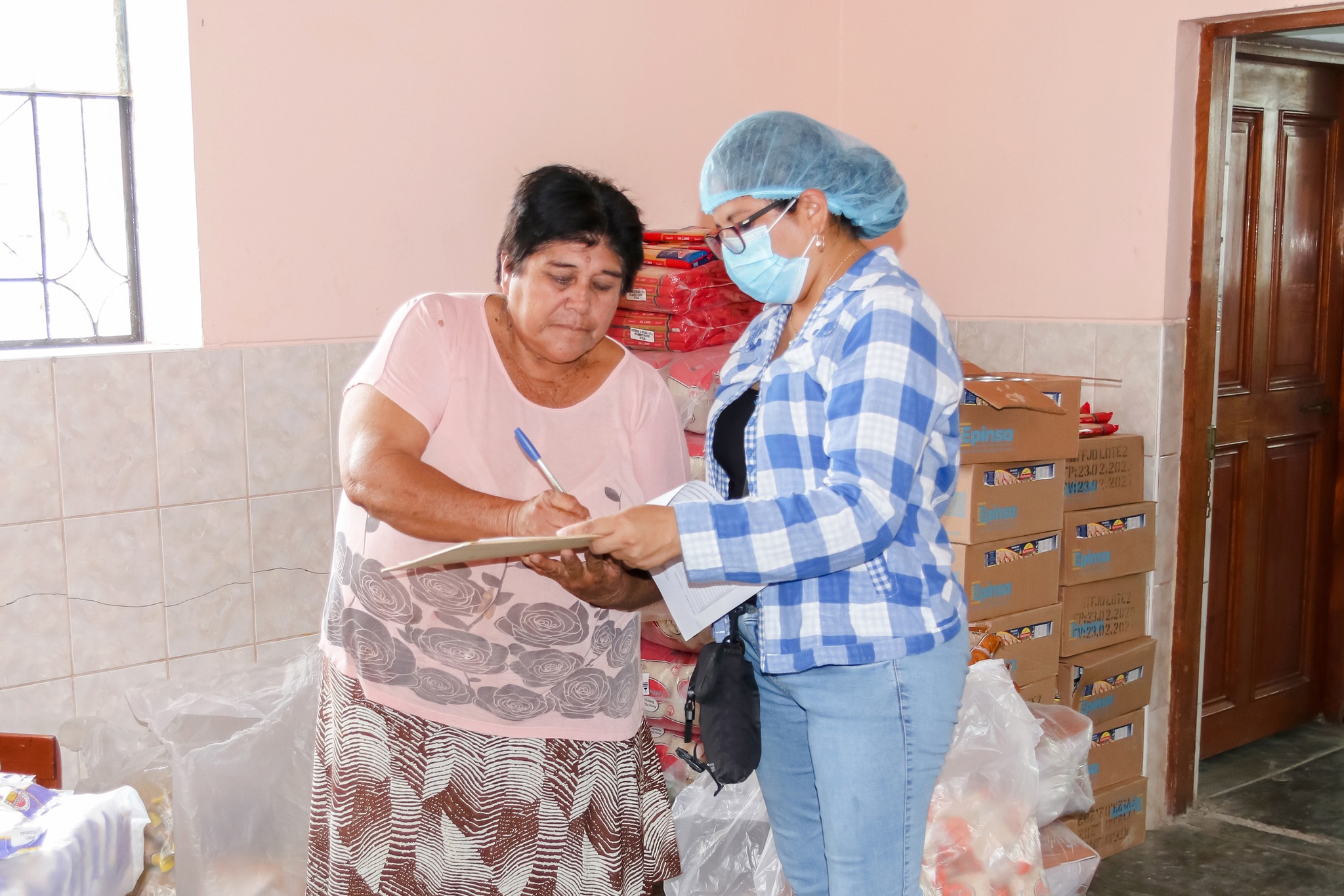 Entrega De Alimentos