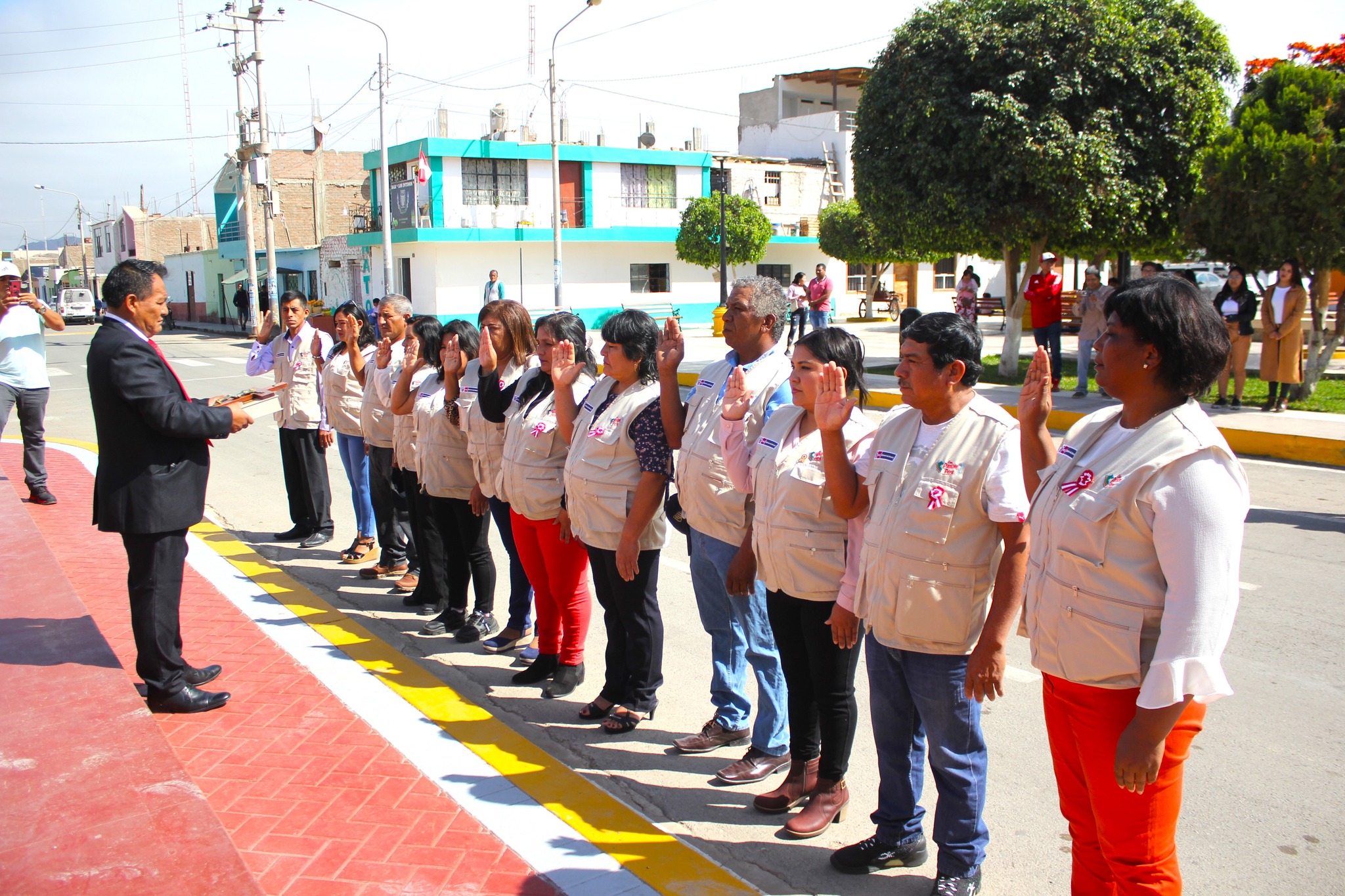 Tenientes Gobernadores juramentando al cargo